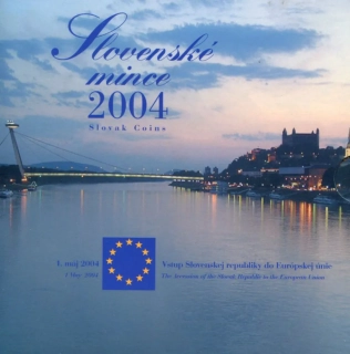 2004 Sada Slovenských mincí Vstup SR do EU