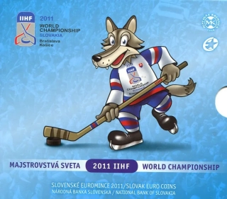 2011 Sada Slovenských Euro mincí - Majstrovstvá sveta 2011