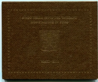 Vatikán sada mincí 2011
