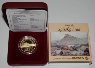 1998 - Spišský hrad - 5.000 SK
