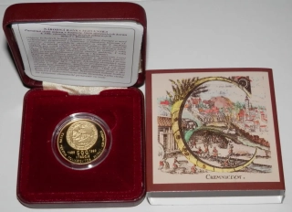 1999 - 5000 SK Kremnica - Ražba prvých toliarových mincí