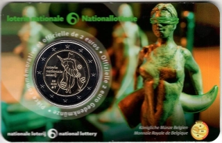 Belgicko 2025 - Národná lotéria - coincard