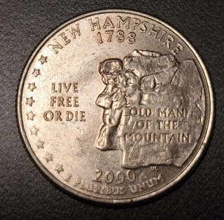 1/4 Dollar 2000 D