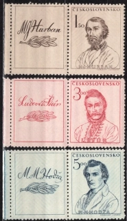 0481-0483 KĽ - 100.výr.Slovenského povstania