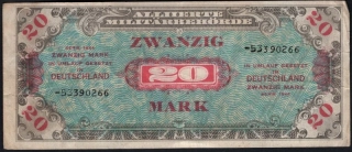 20 Mark 1944 - Nemecko