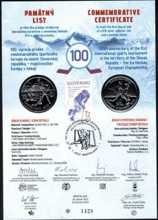 2025/078, PL 100. výročie prvého medzinárodného športového turnaja na území Slovenskej republiky