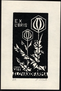 Grafika -  V. Chrenko, ČSSR X3 1971 "Symbol podniku"