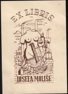 Grafika - Ex Libris Josefa Moliše