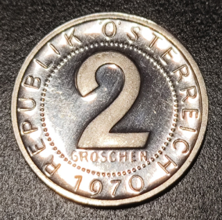 2 Groschen 1970