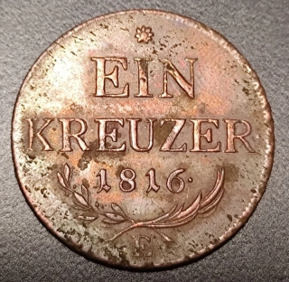 1 Kreuzer 1816 E