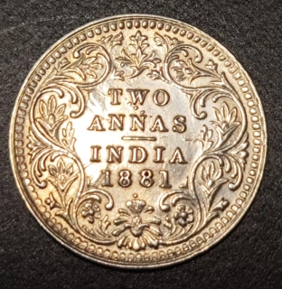 2 Annas 1881