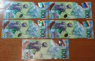 100 Rubľov 2018