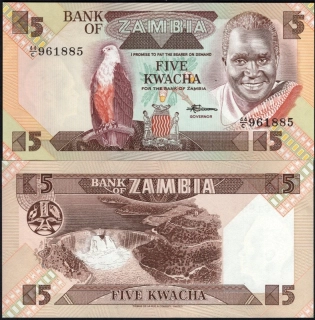5 Kwacha - Zambia
