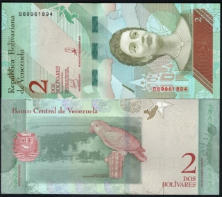 2 Bolivares 2018 - Venezuela