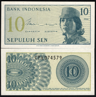 10 Sen 1964 - Indonézia