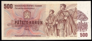 500 Kčs - 1973 - Séria Z 42