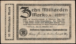 10 Miliard Mark 1923