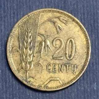 20 Centas 1925