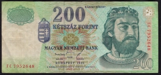 200 Forint, 1998