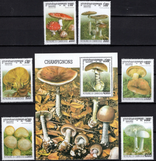 2061-2066 + BL 268 Flóra
