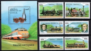 1554-1559 + BL 159 Vlaky