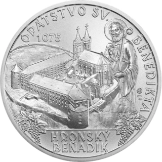 2025/079, 10€ - 950. výročie založenia benediktínskeho opátstva v Hronskom Beňadiku BK
