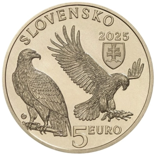 5 € Slovensko 2025 - Orol kráľovský