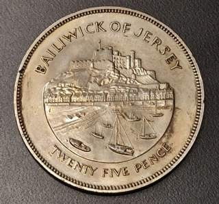 25 Pence 1977