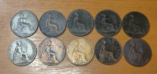 LOT 1 Penny 1890 - 1899