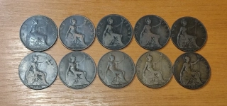 LOT 1 Penny 1900 - 1909