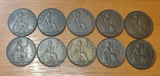 LOT 1 Penny 1934 - 1946