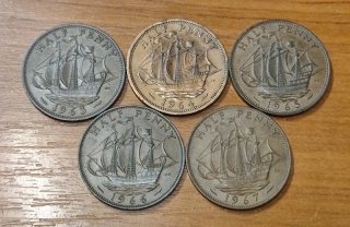 LOT 1/2 Penny 1963 - 1967