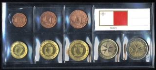 Sada Euro mincí - Malta 2008