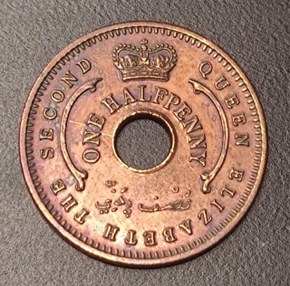 1/2 Penny 1959