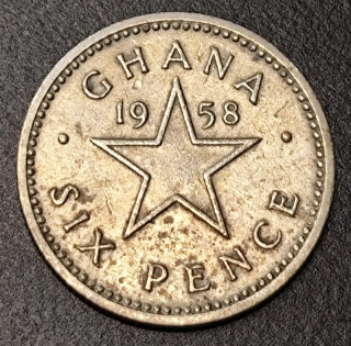 6 Pence 1958
