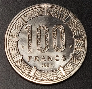 100 Francs 1982