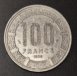 100 Francs 1986