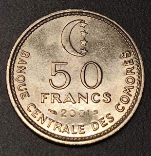 50 Francs 2001