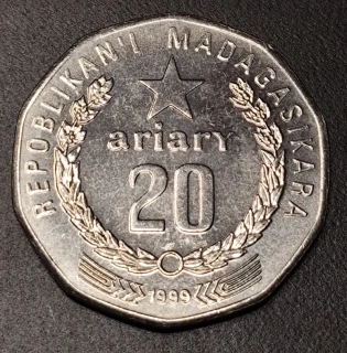 20 Ariary 1999