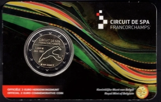 Belgicko 2025 II. - okruh Spa-Francorchamps - coincard