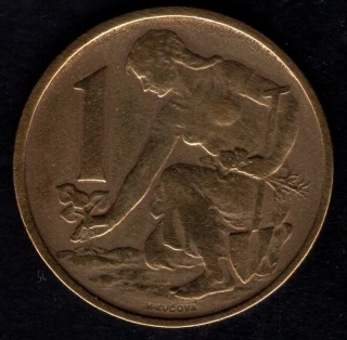 66/ 1957 - 1 Kčs