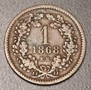 1 Kreuzer 1868 K.B.