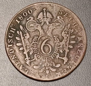 6 Kreuzer 1800 C