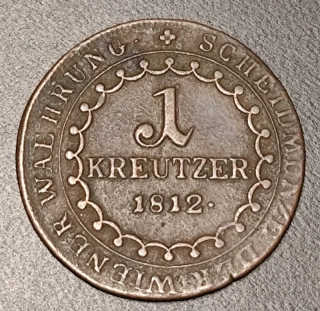 1 Kreuzer 1812 S