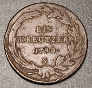 1 Kreuzer 1790 S