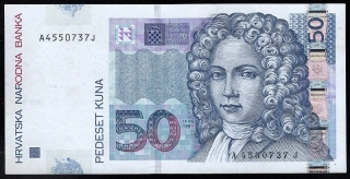 50 Kuna 2002 - Chorvátsko UNC