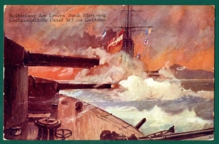 Bombardovanie Lovćenu, rakúsko-uhorskými bojovými loďami
