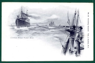 Parník, prístav New York