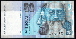 SK38/ 50 Sk - Slovensko - Séria K, 2002 UNC