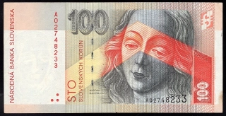 SK43/ 100 Sk - Slovensko, Séria A, 2004